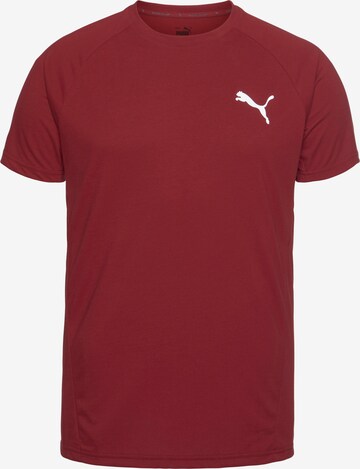 PUMA Functioneel shirt in Rood: voorkant