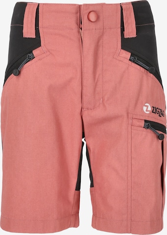 ZigZag Workout Pants 'Bono' in Pink: front