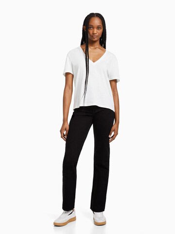 Bershka Shirt in Zwart