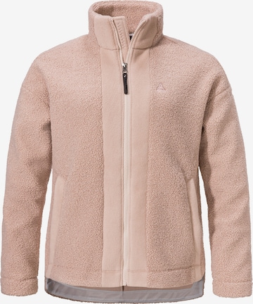 Schöffel Athletic Fleece Jacket 'Kalmor' in Pink: front