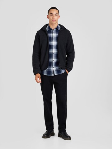 Only & Sons Fleece jas 'ONSEmilio' in Zwart