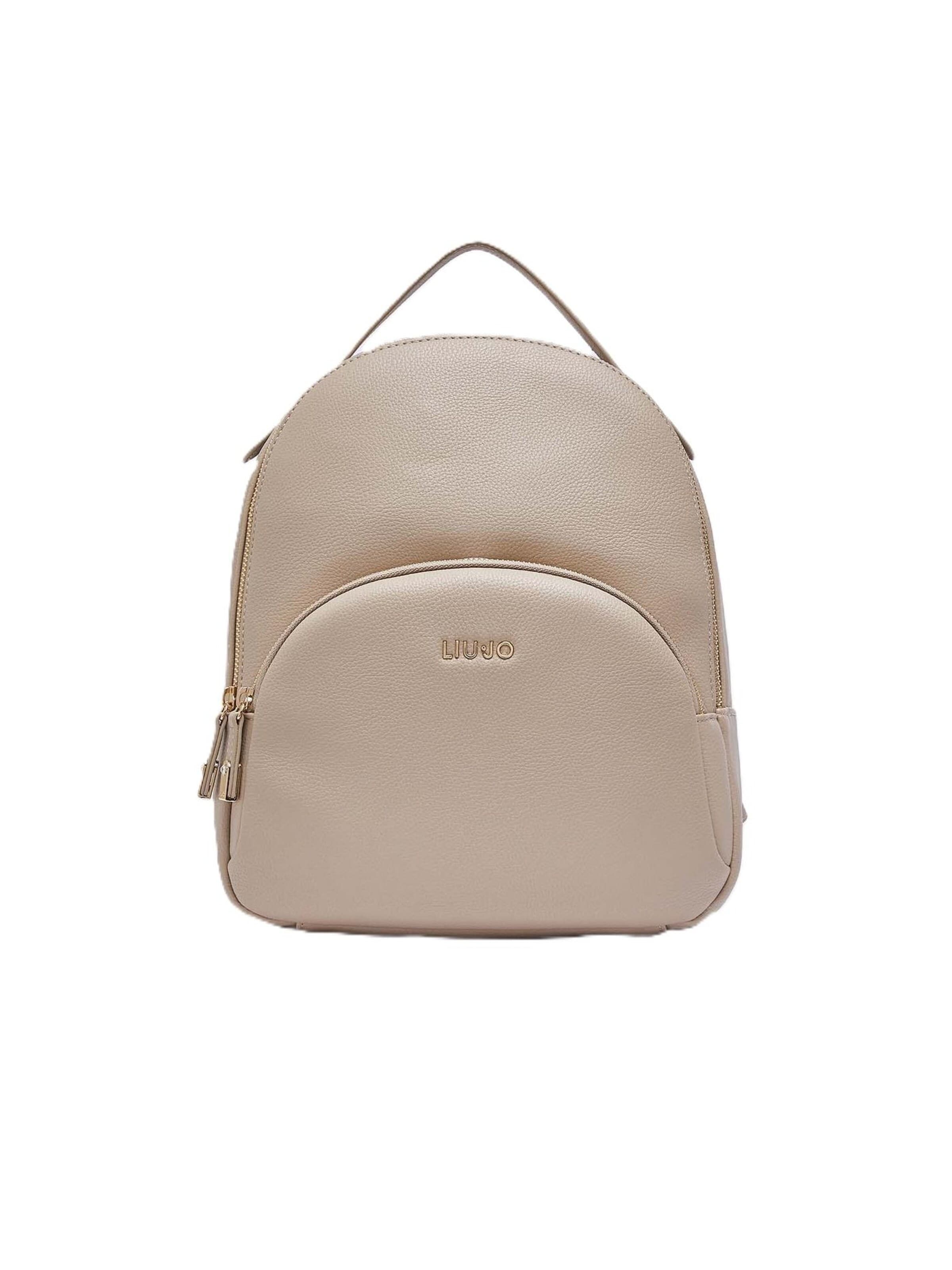 Zaino 'AF6209 E1019' di Liu Jo in beige: frontale