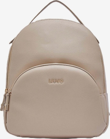 Zaino 'AF6209 E1019' di Liu Jo in beige: frontale