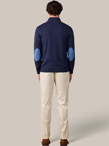 Hackett London Gebreid vest in Blauw