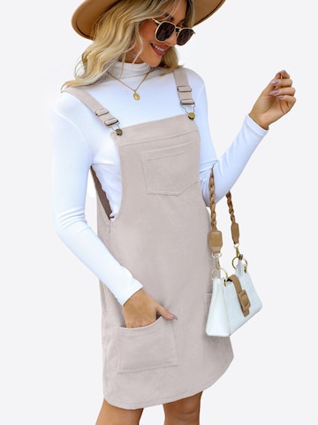 Cupshe Summer Dress in Beige: front