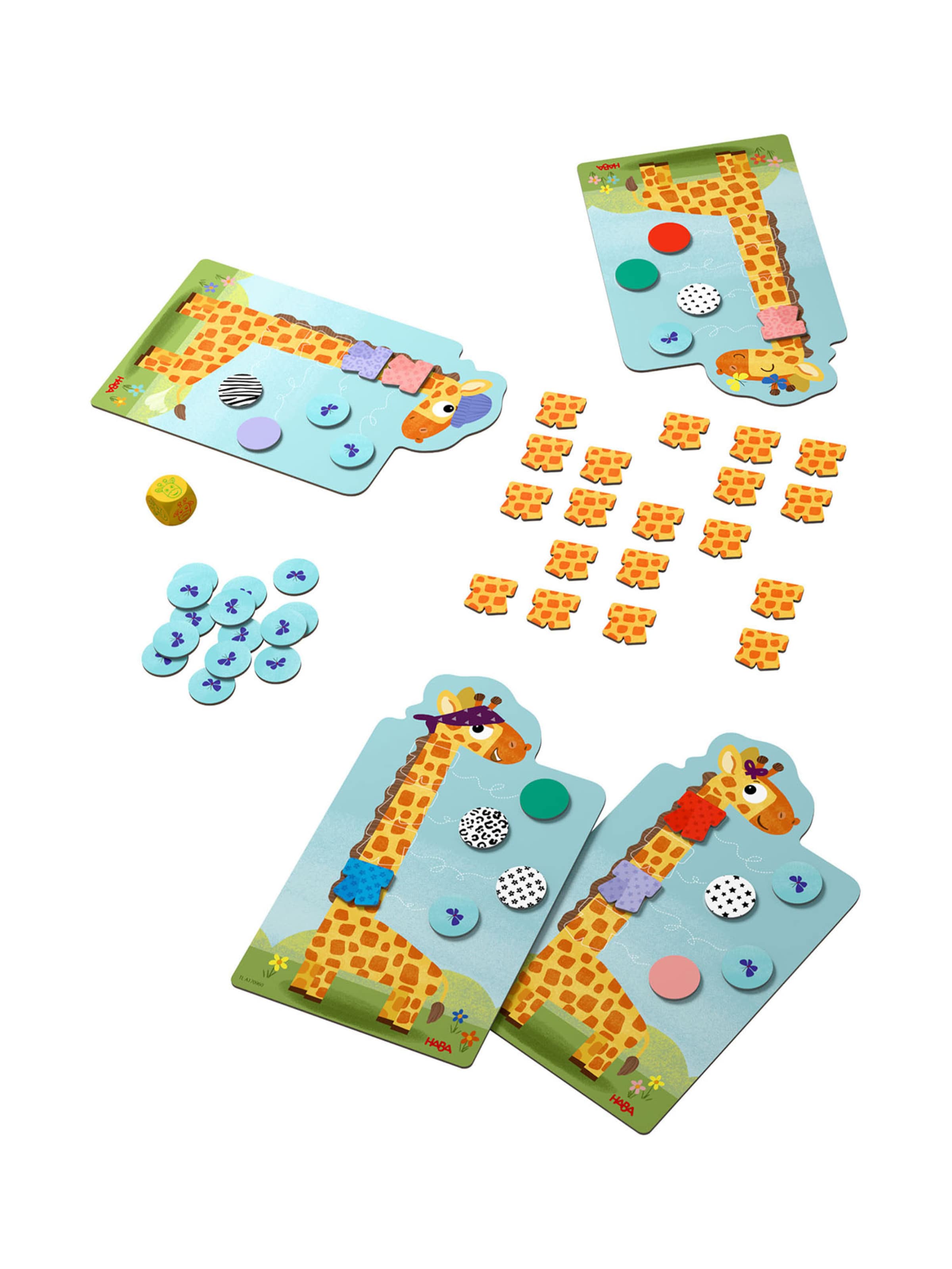 HABA Game ' Lasse Giraffe ' in Mixed colours