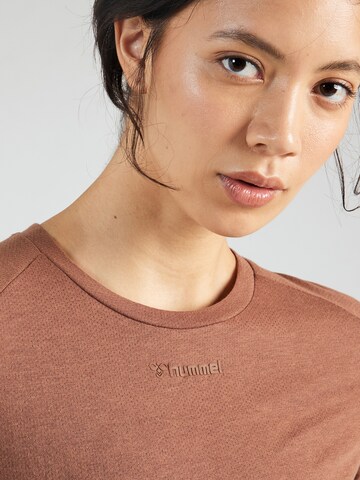 Hummel Koszulka funkcyjna 'Vanja' w kolorze brązowy