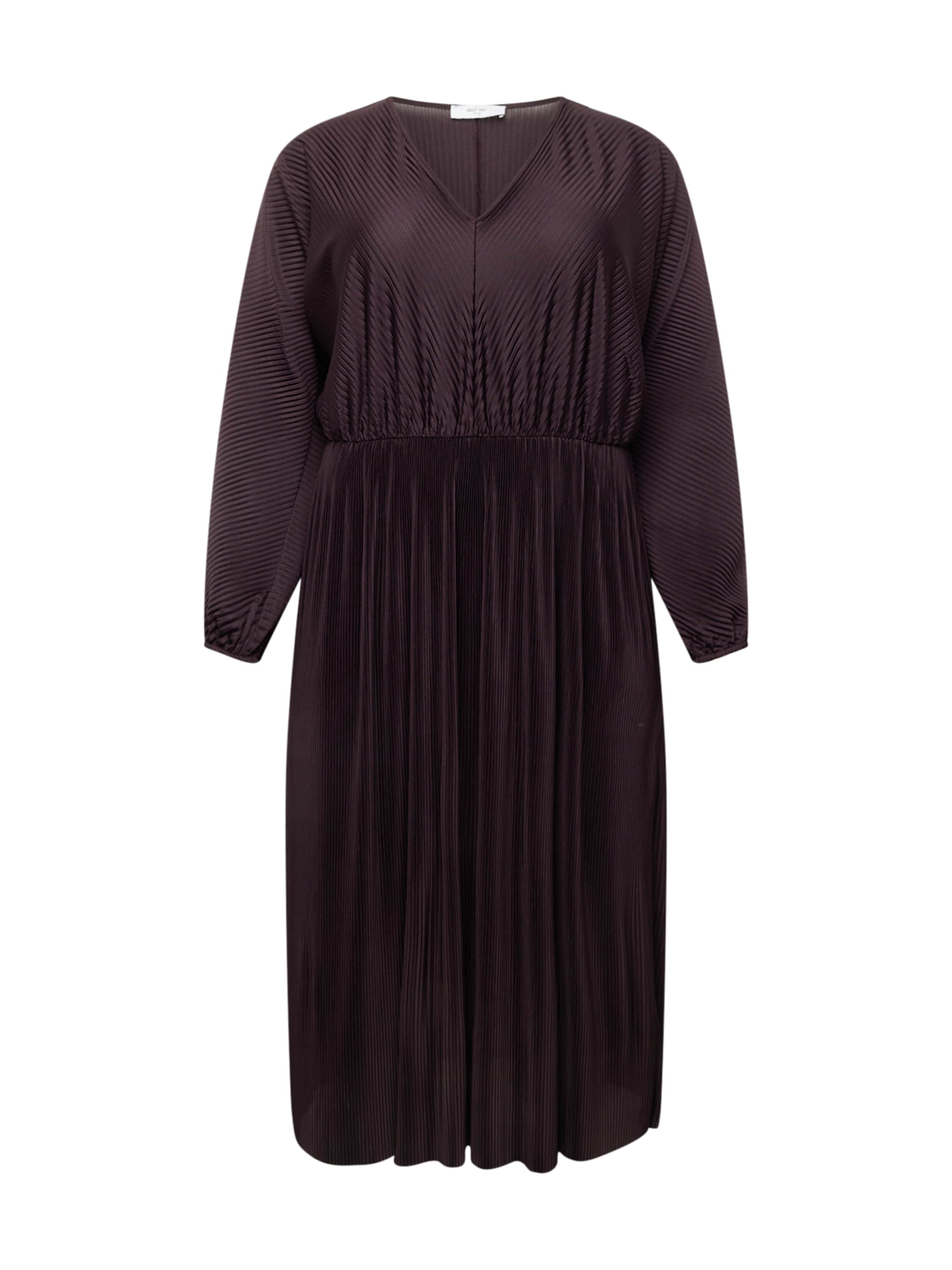 Robe de soirée 'Eike' ABOUT YOU Curvy en violet : devant