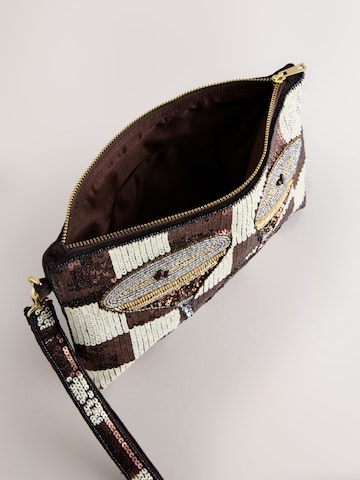Pochette 'Espresso Martini' di Next in marrone