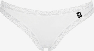 like it! Thong 'Olivia' in White: front