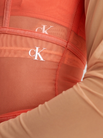 Calvin Klein Jeans Jurk in Oranje