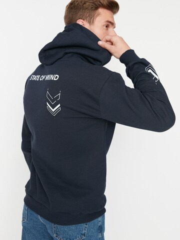 Trendyol Sweatshirt in Blue: front