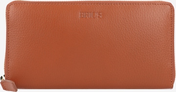 Bric's Wallet in Brown: front