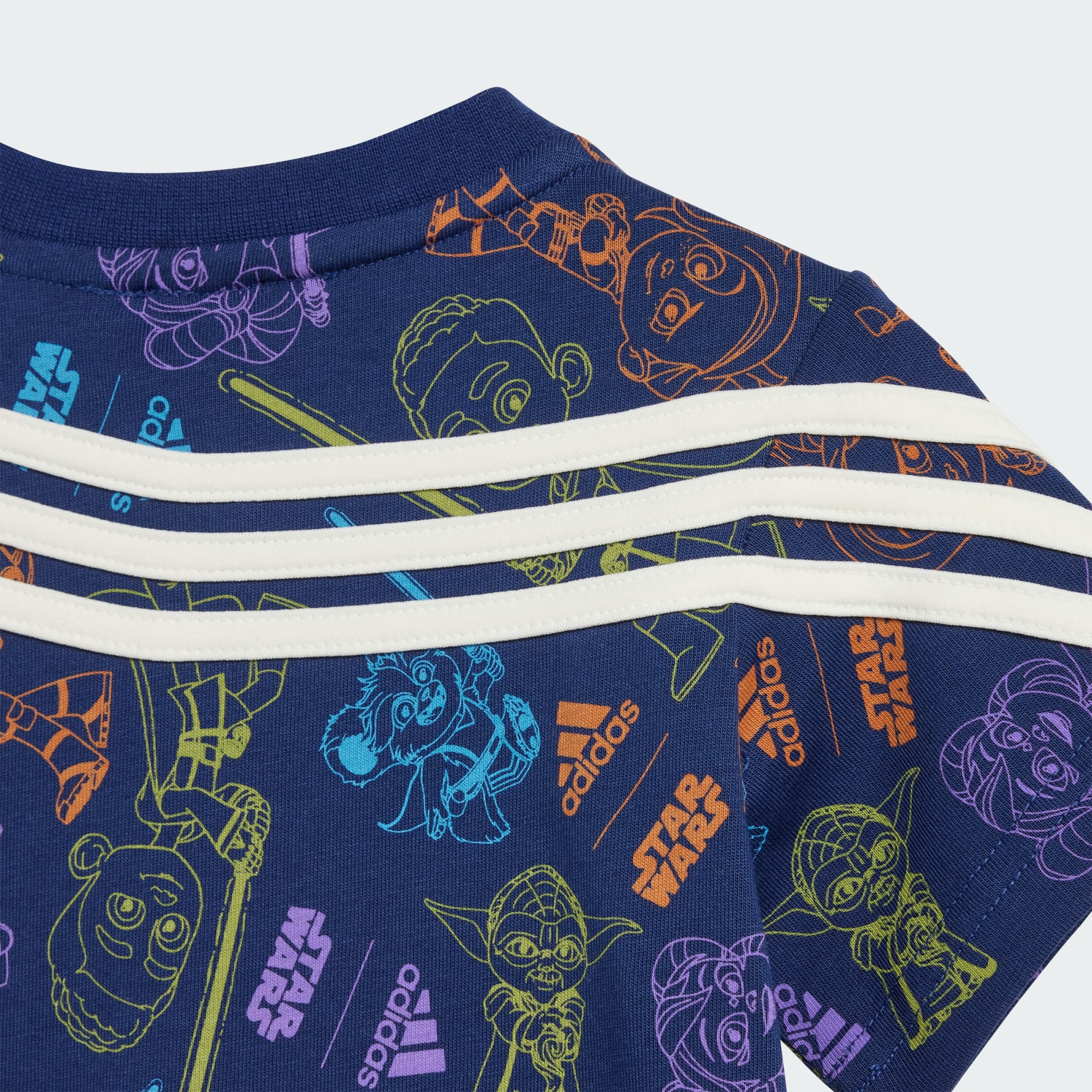 T-Shirt fonctionnel 'Star Wars' ADIDAS SPORTSWEAR en bleu