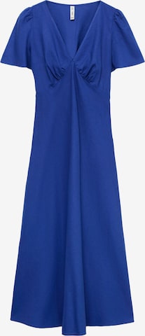 Rochie 'Red' de la MANGO pe albastru: față