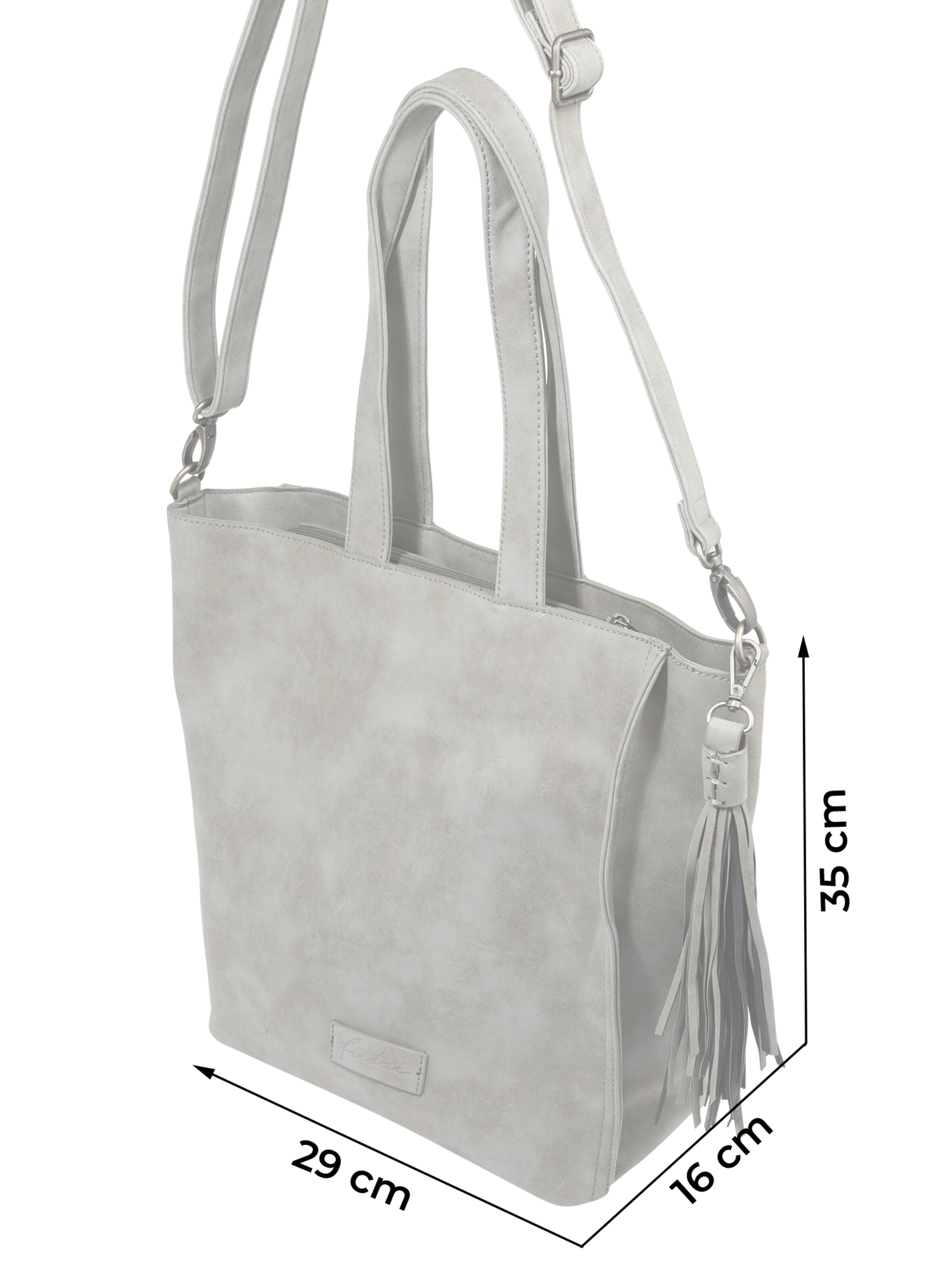 Shopper di Fritzi aus Preußen in grigio
