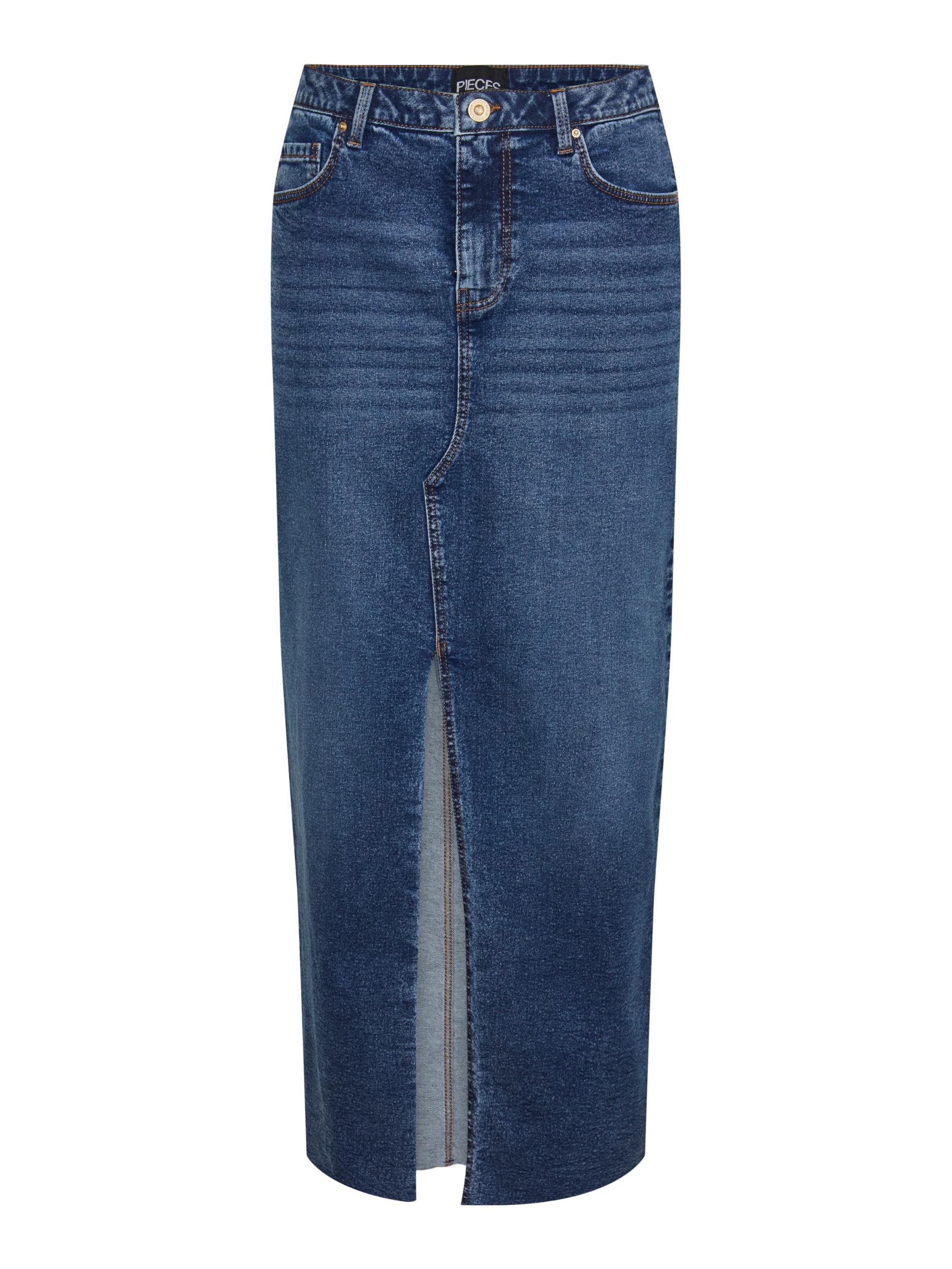 PIECES Skirt 'Jessie' in Blue denim, Item view
