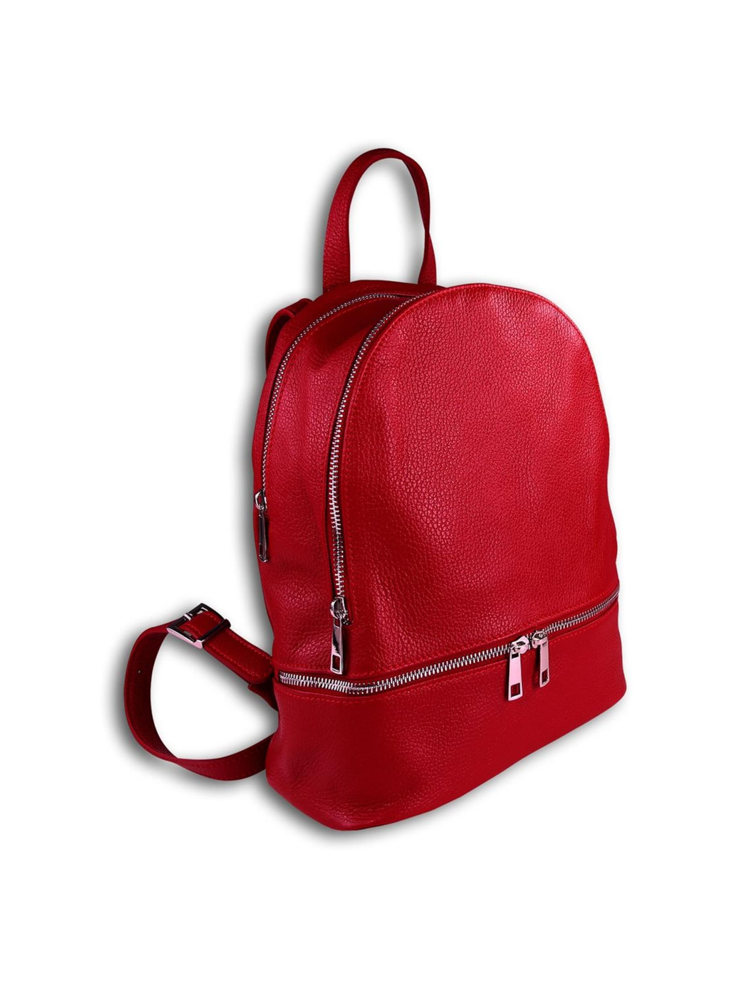 Sac à dos Toscanto en rouge : devant