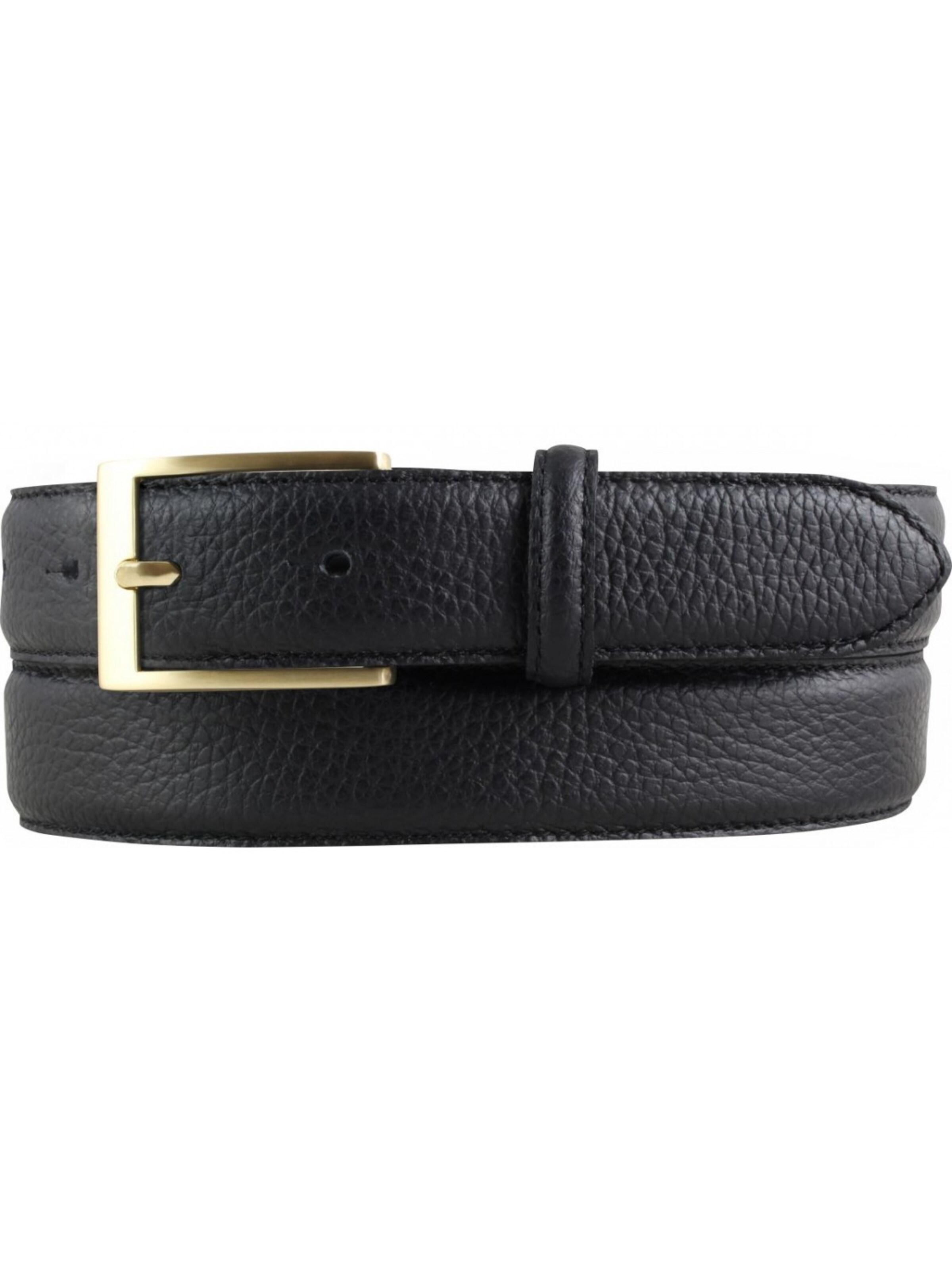 BELTINGER Gürtel 'Matteoe'‌‌‌‌‌‌‌‌ in Schwarz: Vorderseite