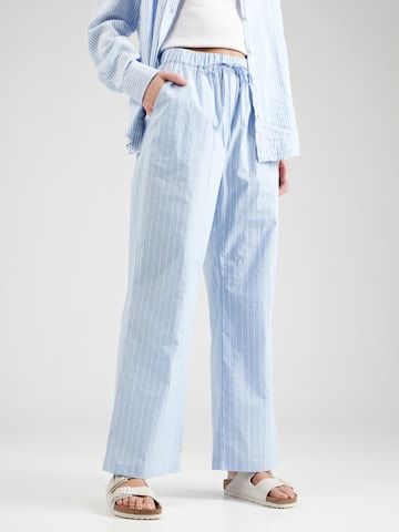 A-VIEW Regular Trousers 'Brenda' in Blue: front