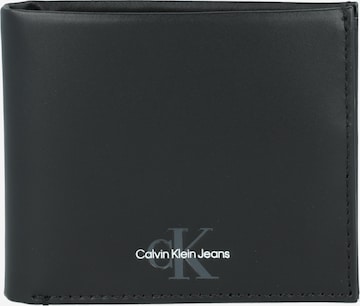Calvin Klein Jeans Wallet in Black: front