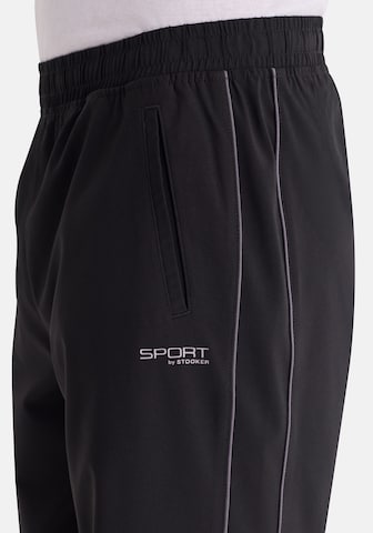 Regular Pantalon de sport ' STJIM ' Stooker Men en noir