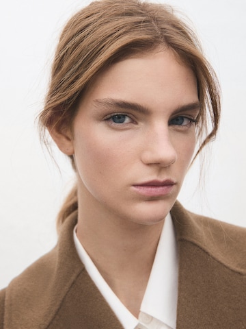 Cappotto di mezza stagione 'BATIN' di MANGO in marrone