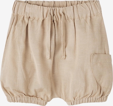 Effilé Pantalon 'Faher' NAME IT en beige : devant