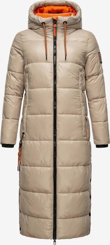 NAVAHOO Winter coat 'Schmuseengel' in Grey: front