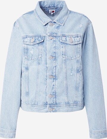 Tommy Jeans Tussenjas in Blauw: voorkant