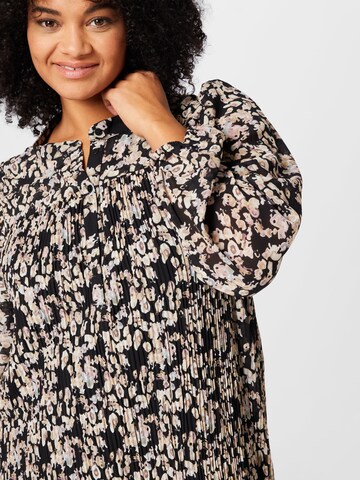 Fransa Curve - Vestido em preto