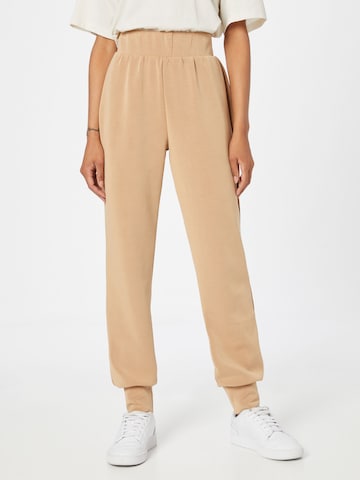 SELECTED FEMME Tapered Hose 'Tenny' in Beige