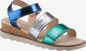 Aniston Sandale in Blau: Vorderseite