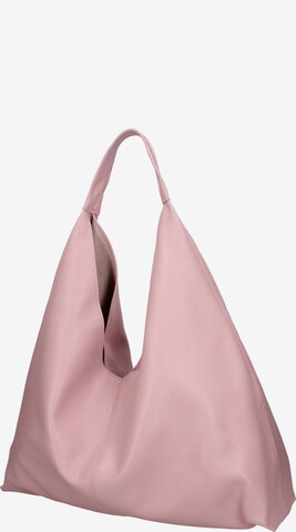 Borsa a spalla di Roberta Rossi in rosa: frontale