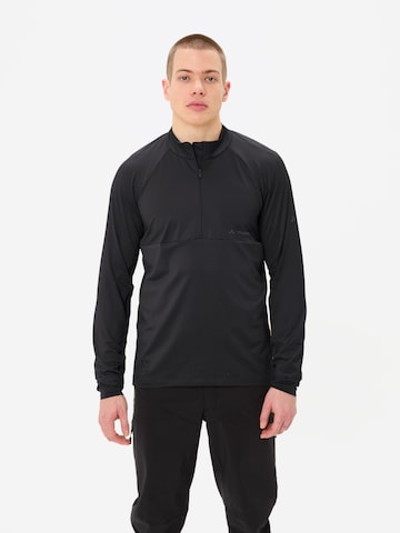 VAUDE Performance shirt 'Qimsa' in Black: front