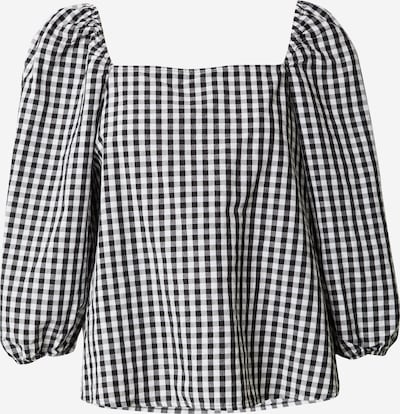 UNITED COLORS OF BENETTON Bluse i svart / hvit, Produktvisning