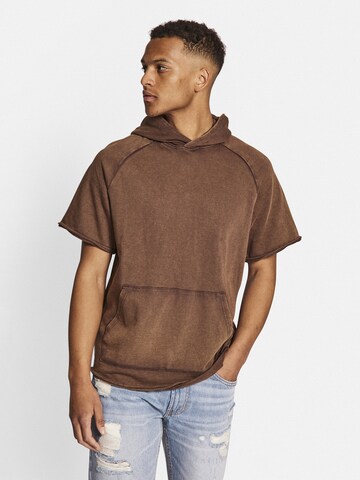 Sweat-shirt 'Fabian' Redefined Rebel en marron : devant