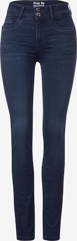 STREET ONE Skinny Jeans in Blue: front
