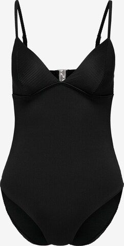 Maillot de bain ONLY en noir : devant