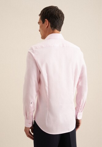 Coupe regular Chemise business SEIDENSTICKER en rose