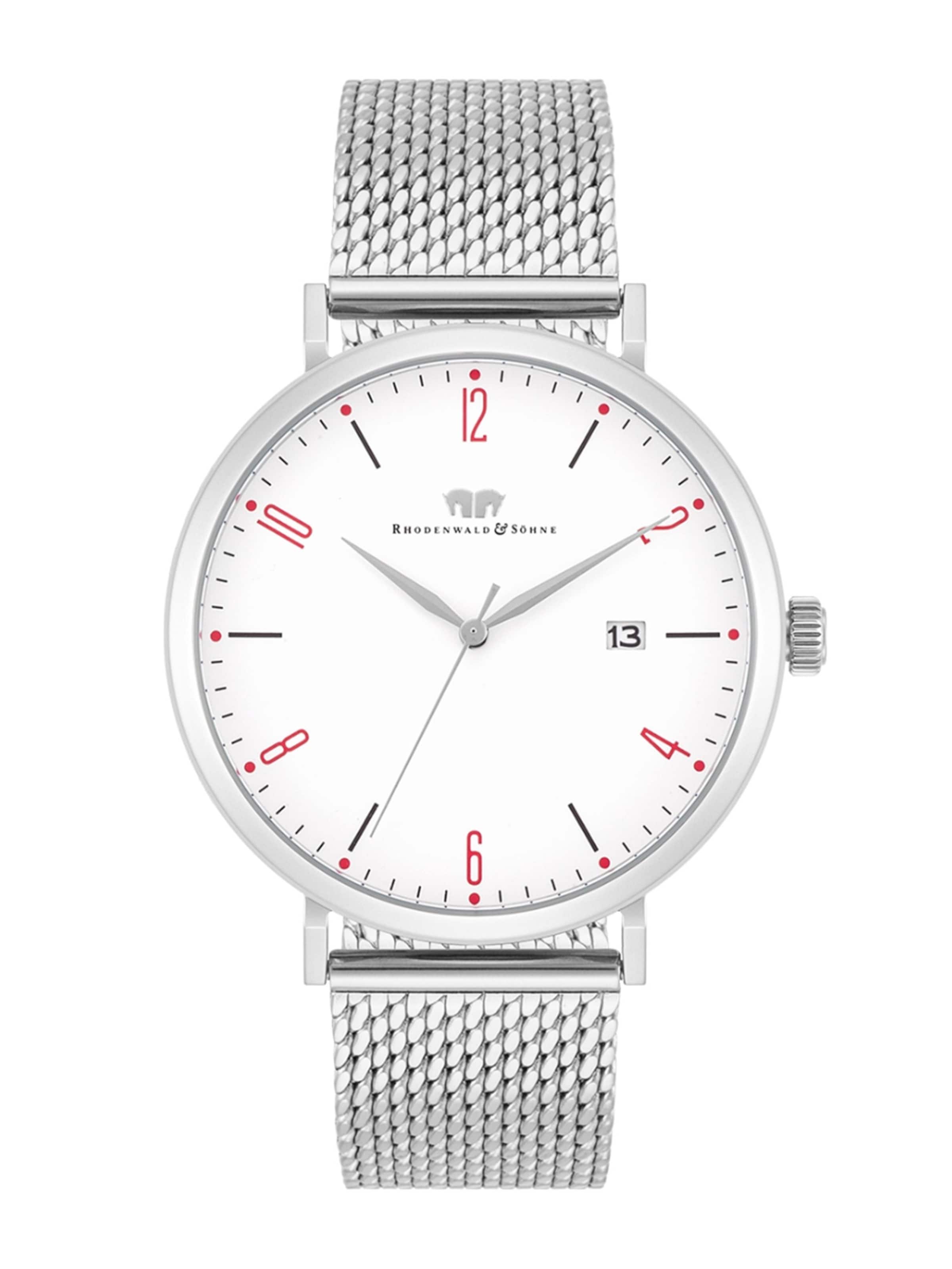 Rhodenwald & Söhne Analog watch in Silver: front