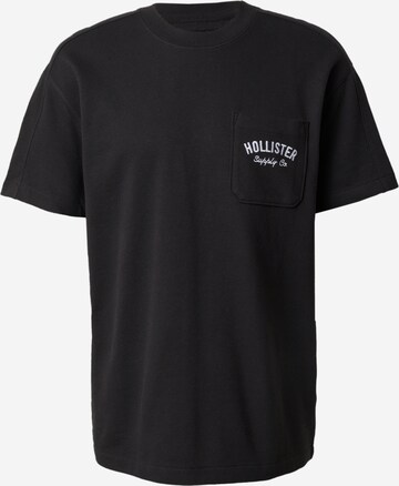 Sweat-shirt 'TERRY' HOLLISTER en noir : devant