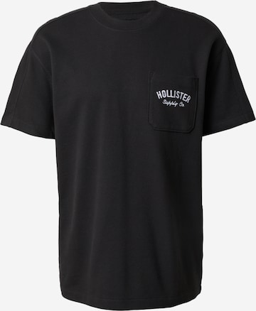 HOLLISTER T-Shirt 'TERRY' in Schwarz: predná strana