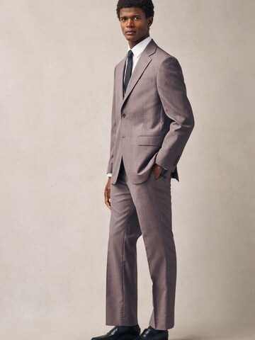 Coupe regular Veste de costume Next en violet