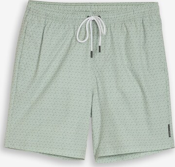 TOM TAILOR DENIM Board Shorts in Green: front