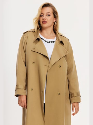 YOEK Tussenmantel in Bruin