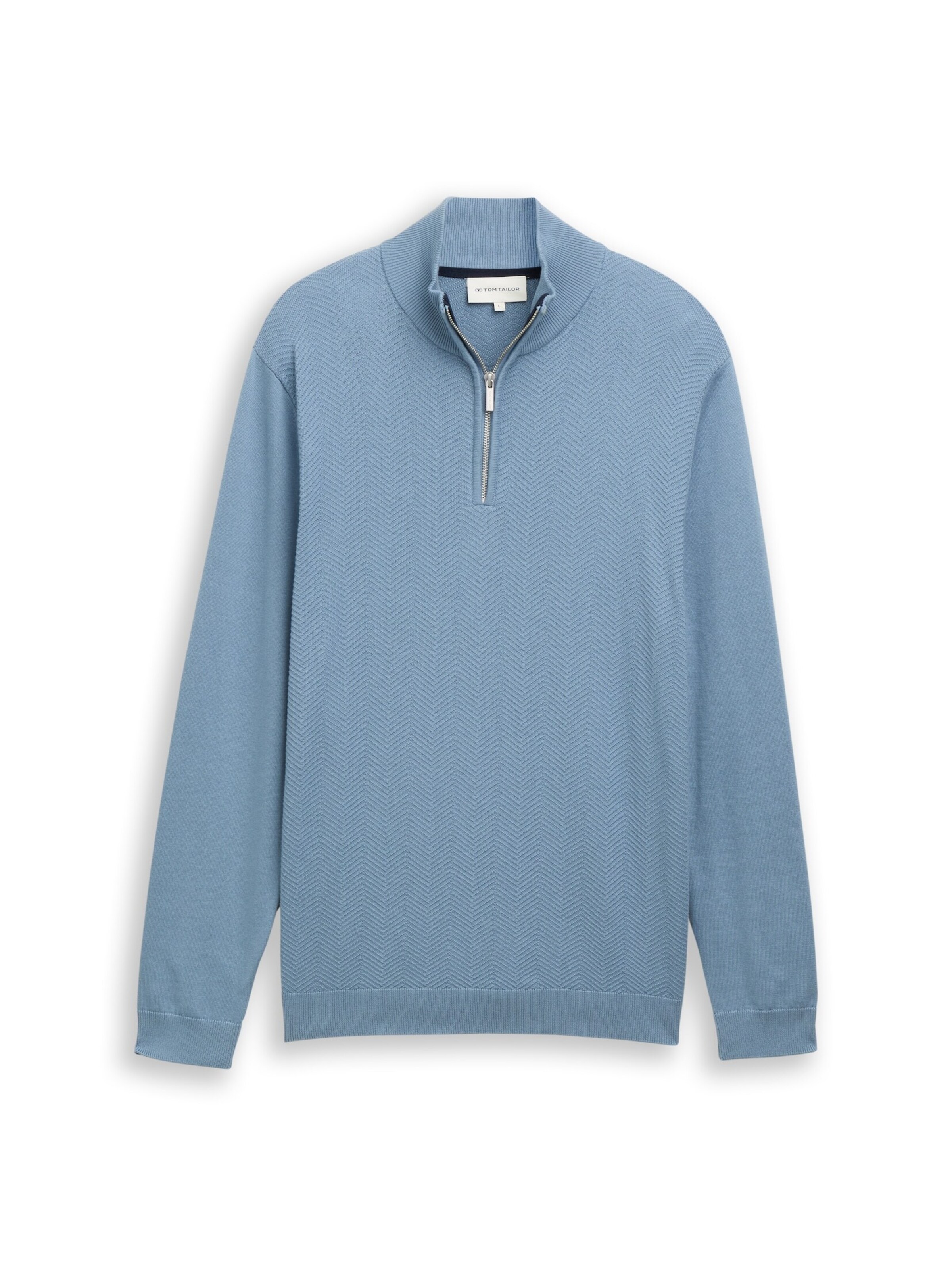 TOM TAILOR Pullover in blau, Produktansicht