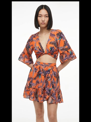Top 'Nurul Crop Top' di Hobo Sapiens in arancione
