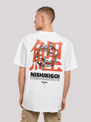 T-Shirt F4NT4STIC en blanc : devant