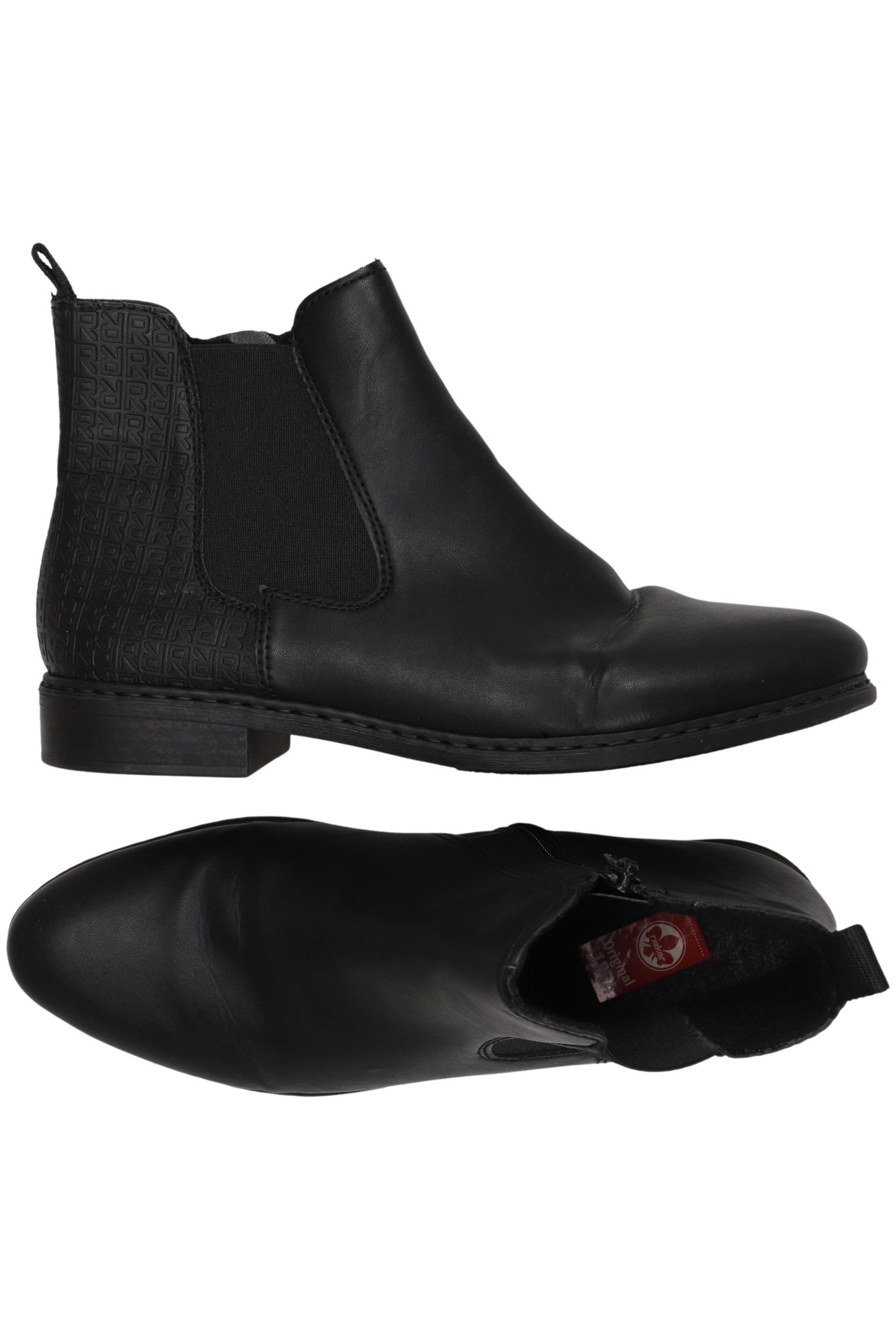 Rieker Stiefelette 39 in Schwarz: Vorderseite